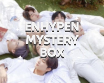 ENHYPEN Mystery box-grijptas | Verrassingsbundelset | Biaspakket | Aangepaste pakketoptie | Gepersonaliseerd cadeau-idee | Handgemaakte koopwaar