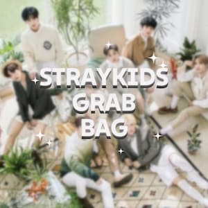 Borsa regalo STRAY KIDS / Set di pacchetti a sorpresa / Pacchetto gadget / Opzione pacchetto merchandising personalizzato / Idea regalo personalizzata / Merchandising fatto a mano