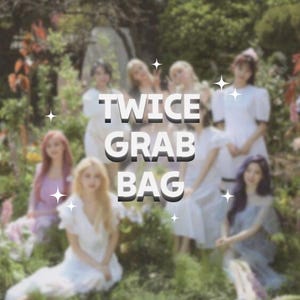 TWICE-grijptas | Verrassingsbundelset | Biaspakket | Goodiebag | Optie custom merchandisepakket | Gepersonaliseerd cadeau-idee | Handgemaakte merchandise
