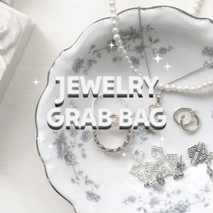 JEWELRY Grab bag mystery box | Necklace & earrings | Surprise bundle set package | Custom pack option | Personalized gift idea | Handmade