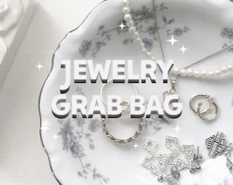 SIERADEN Grabbag mysteriebox | Ketting & oorbellen | Verrassingsbundelsetpakket | Aangepaste pakketoptie | Gepersonaliseerd cadeau-idee | Handgemaakt