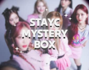 STAYC Mystery box grab bag | Surprise bundle set | Bias package | Custom pack option | Personalized gift idea | Handmade merchandise