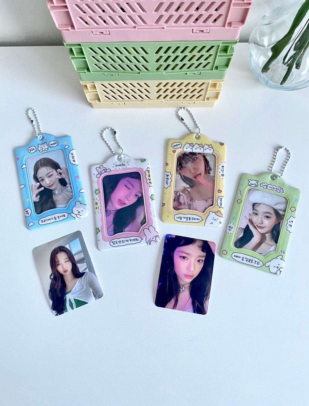 公式通販サイトセール | Keychain Holder Photocard KPOP Photo Pendant Keyring アイドル