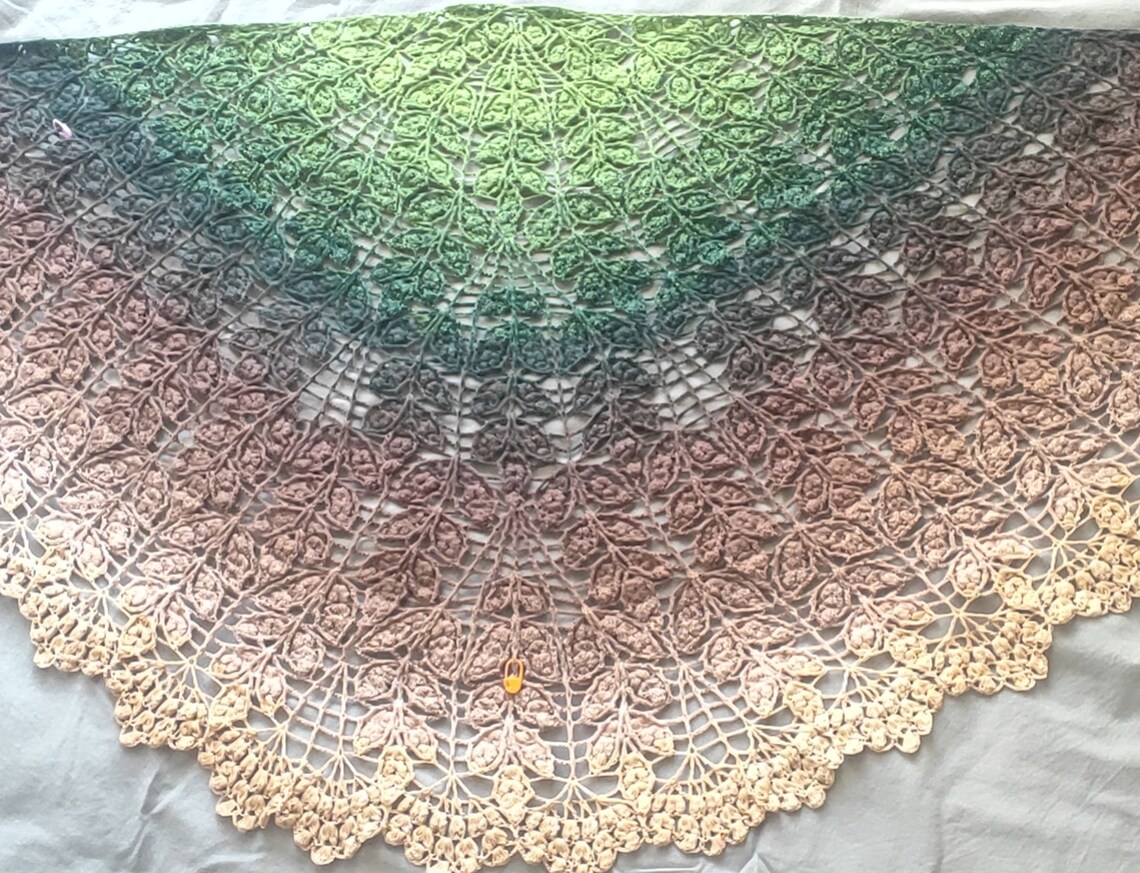 pattern for shawl with sleeves