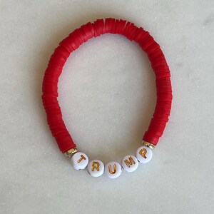 Colorful Trump MAGA Bracelet - Take America Back Jewelry For Men & Women - View #5