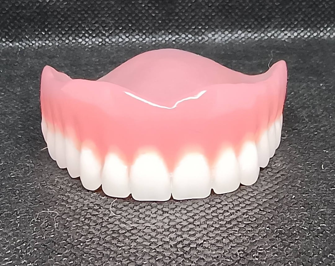Upper Dentures Acrylic Teeth Hand Made High Quality Etsy Canada