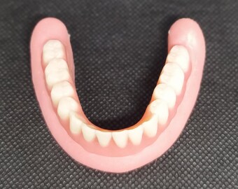 DIY Denture Adjustable in Hot Water Thermoplastic Denture + 1 denture case GIFT