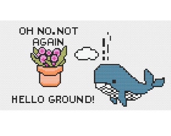 Oh No! Not Again - Cross Stitch Chart