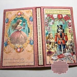 Kit de diário de lixo da suíte quebra-nozes | Ephemera mágica de Natal | Kit de scrapbook para impressão | JDD046