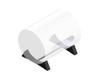 Soporte horizontal para Sonos Sub Mini – Soporte delgado para colocar debajo del sofá o armario