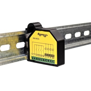 Shelly Plus RGBW PM DIN rail mount