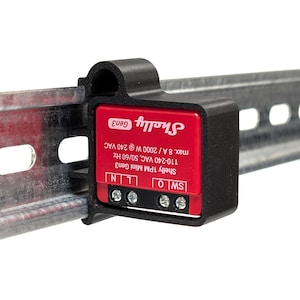 Shelly Mini series DIN rail mount