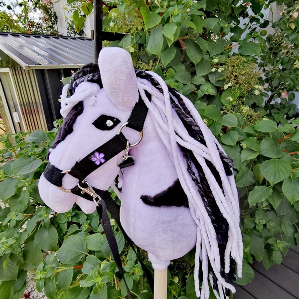 Pieblad Hobby Horse pferd / Steckenpferd - Diana with halter and reins