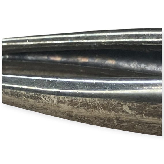 Modernist Teardrop Loop Pendant with Smooth Sculp… - image 3