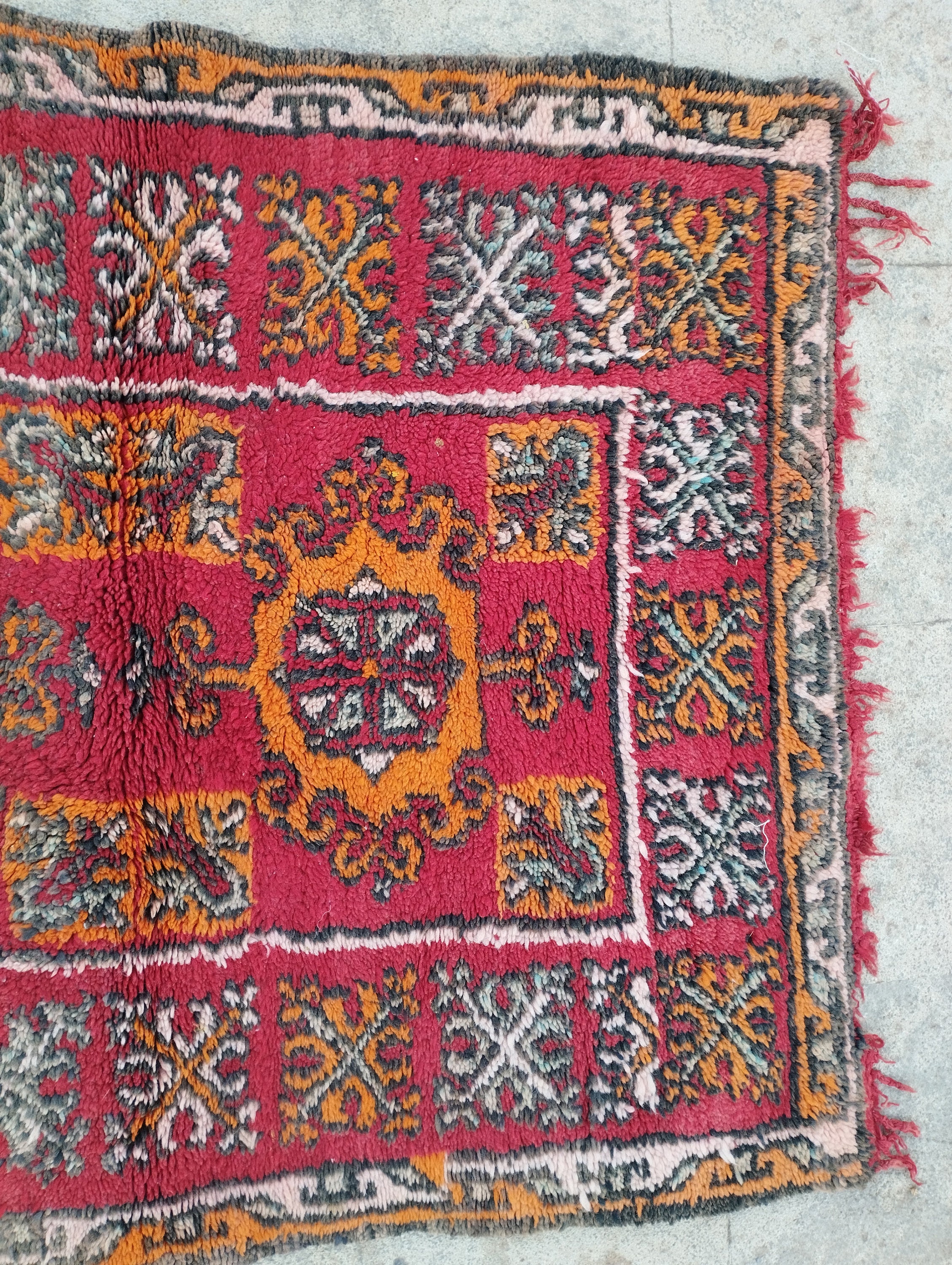 4x3 Ft Vintage Area Rug Moroccan Old Rare Rugs, Berber Faded Red Rug, Woven  Berber Area Rug, Moroccan Red Rug, Moroccan Vintage Unique Rugs 