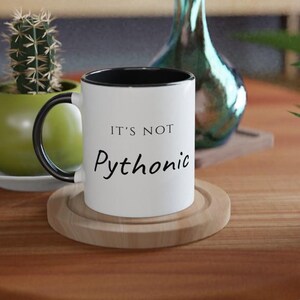 Python Programmer Mug, Code Review Humor, Software Developer Gift (11oz Ceramic) image 8