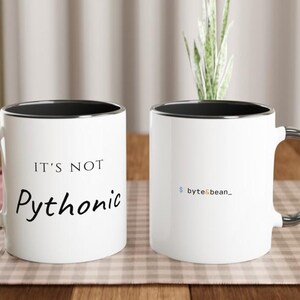 Python Programmer Mug, Code Review Humor, Software Developer Gift (11oz Ceramic) image 9