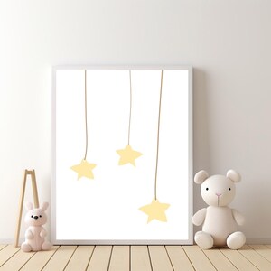 Stars Nursery Print, Stars Nursery Decor, Stars Nursery Decoration, Boy Nursery Decor, Girls Nursery Decor, Nursery Art, DIGITAL DOWNLOAD