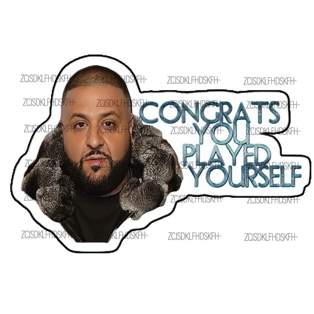 DJ KHALID Png Limited Dj Khaled Png Dj Khaled Digital Etsy