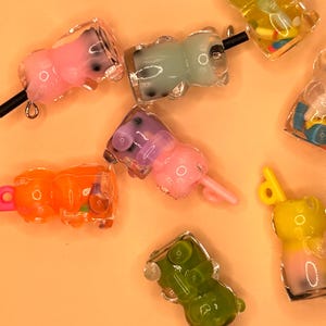 Bear shaped bubble tea jars