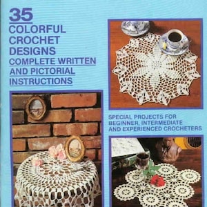 Vintage magazine from 1994 in PDF format, featuring crochet fantasy patterns and tutorials in English.
