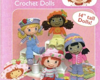 Vintage PDF Magazine. Crochet dolls, Charlotte and her friends in crochet. Patterns with English tutorials in PDF format.