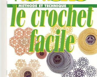 Vintage PDF. 1000 Stitches Magazine in PDF format. Crochet patterns and techniques for beginners. Tutorial in French, PDF format.
