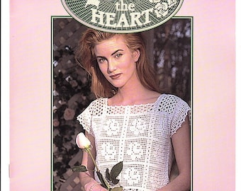 Vintage PDF Magazine. Crochet Rose Lace Patterns. Crochet tutorial in English (PDF format).