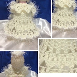 Amigurumis Angel doll crochet pattern, pattern with French tutorial in PDF format.