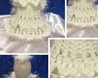 Modello di bambola Amigurumis Crochet Angel +1 oggetto in regalo a sorpresa all'uncinetto, modello con tutorial in francese in formato PDF.