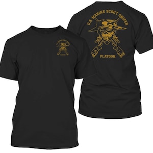 New Marine Scout Sniper US Army - Unisex T-Shirt Size S-5XL
