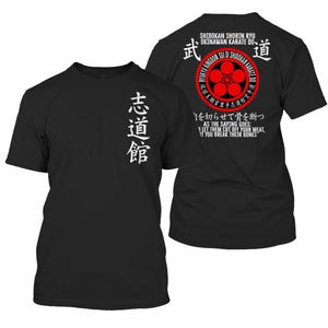 Shidokan Shorin Ryu Okinawan Karate Unisex T-Shirt Size S-5XL