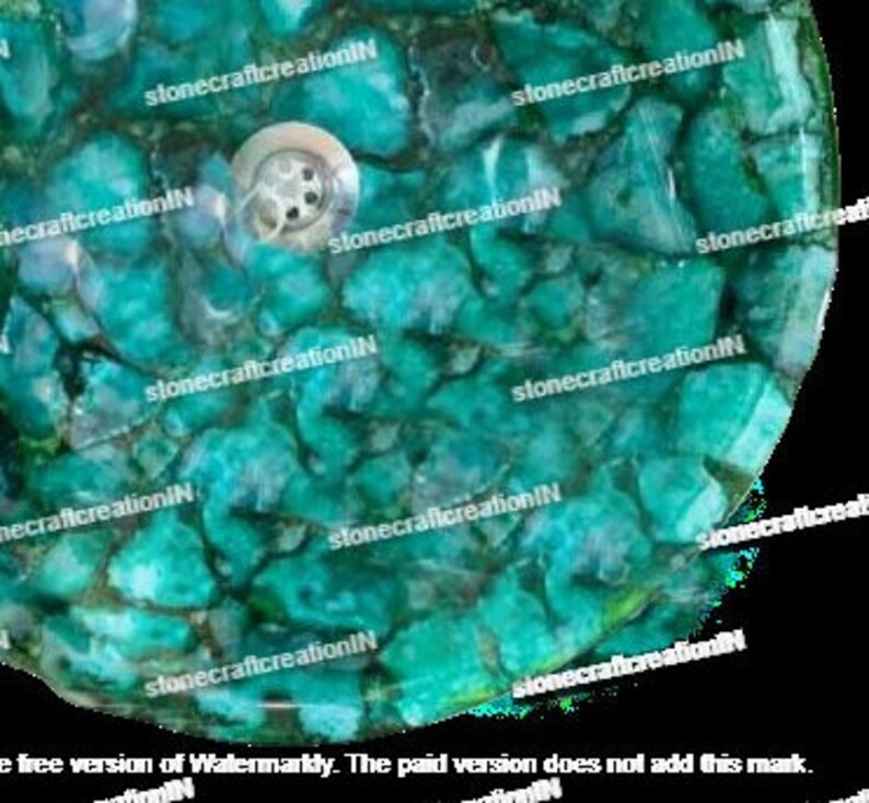 Green Agate Hand Wash Basin Sink, Bathroom Counter Top Sink Decor