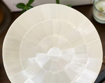 Selenite Crystal Coffee Table: Handmade Luxury Home Decor