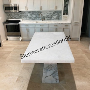 Crystal Quartz Table Top: Luxury Agate Kitchen & Dining Decor