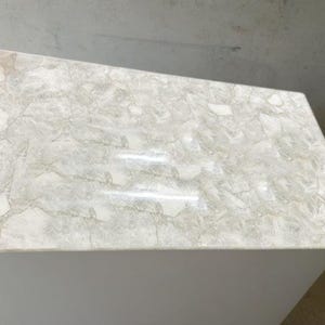 White quartz stone coffee slab top, island kitchen counter top slab furniture decor