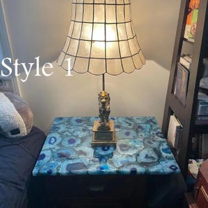 Natural Quartz Coffee Table Top: Round/Square Stone Center Table