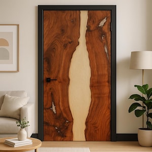 Epoxy Resin Barn Door Epoxy Resin River Door Epoxy Resin Barn Door Wood Hanging Door Epoxy Resin Sliding Door Outdoor Door Home Decor