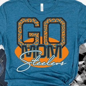 Go Steelers Svg, Steelers Leopards Mascot Svg, Steelers Football Mom, Digital Design File, Instant Download