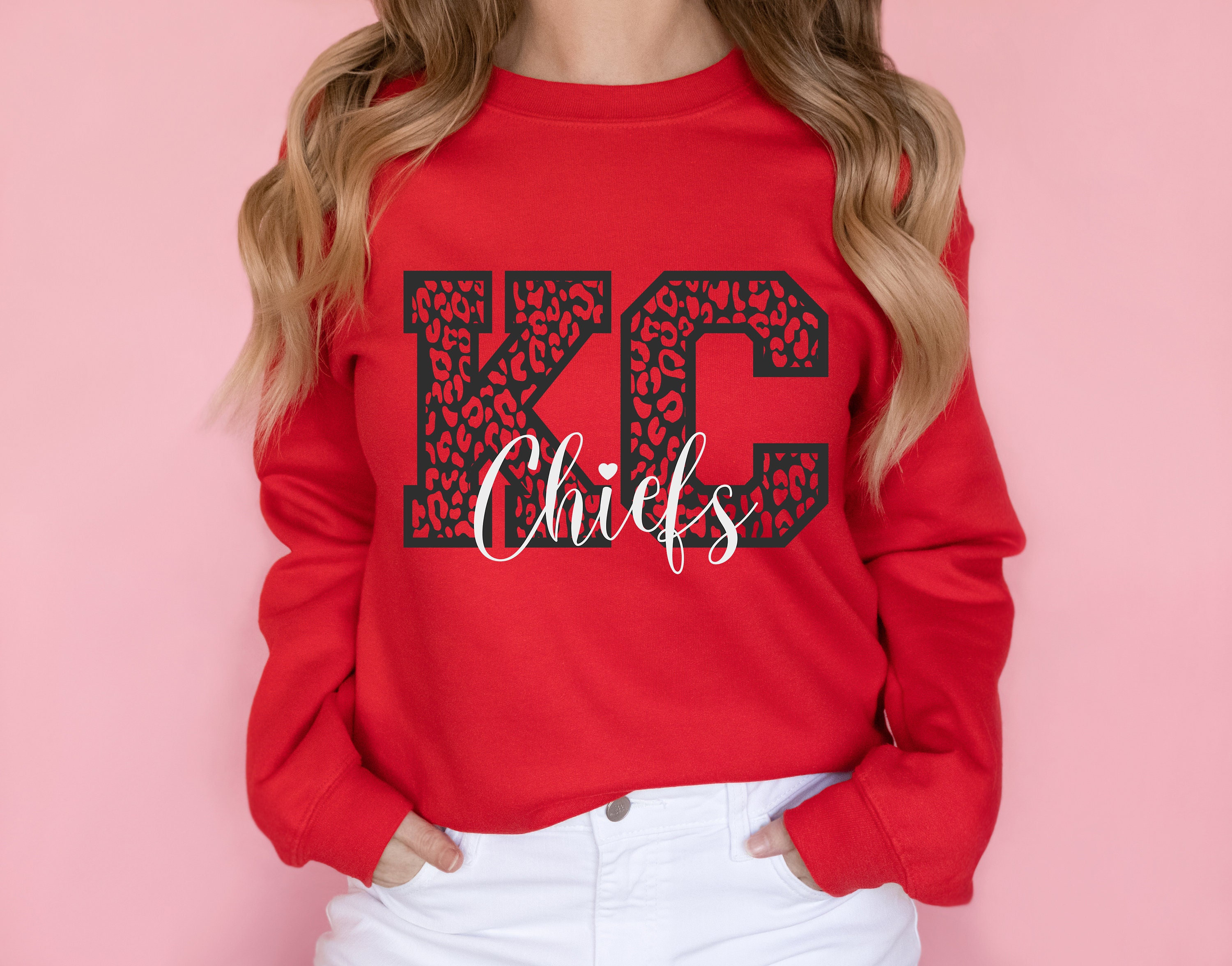 Chiefs Sweatshirt Chiefs Cheetah Shirt KC Chiefs SVG, Kansas City