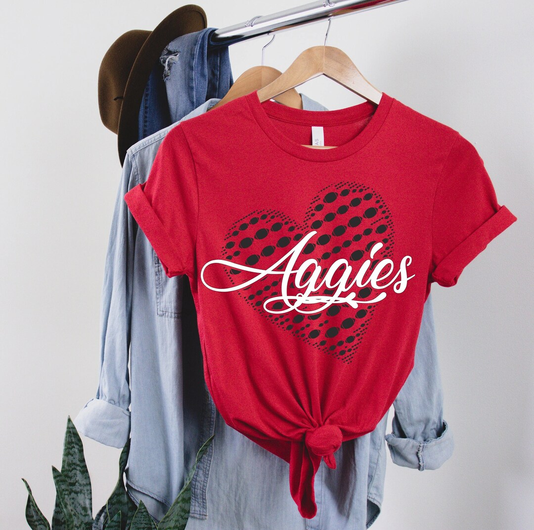 Aggies Football Svg, Aggies Svg, Aggies Football Heart Svg, Sport ...