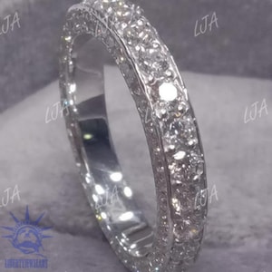 1.30Ct White Round Cut Diamond Engagement Wedding Ring In 925 Sterling Silver, Wedding Eternity Band, Antique Engagement Ring, Gift For Her