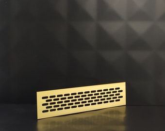 Gold Furniture Vent Grille, Modern Vent Grille, Fridge Vent Grille, Ventilation, Cabinet Grille, Minimalist Vent Grille, Gold Vent Grille