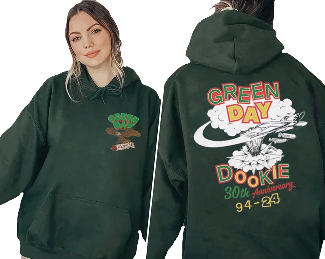 Green Day Dookie 30th Anniversary Hoodie Green Day 2024 Tour Etsy