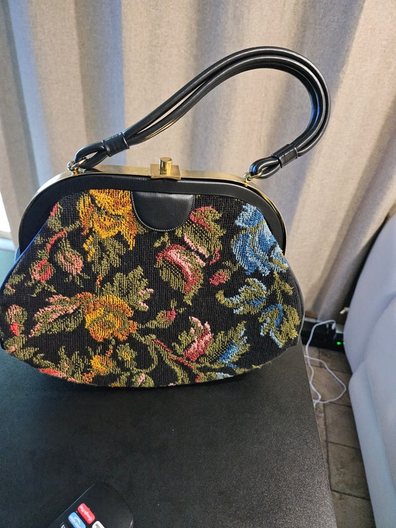 Vintage Embroidered Handbag