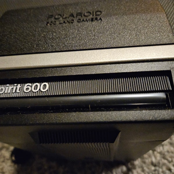 Vintage Polaroid 600 Spirit Instant Land Camera.