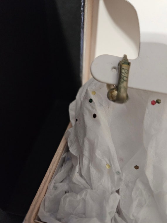 Vintage Signed Richelieu Clip On Faux Pearl Earri… - image 3