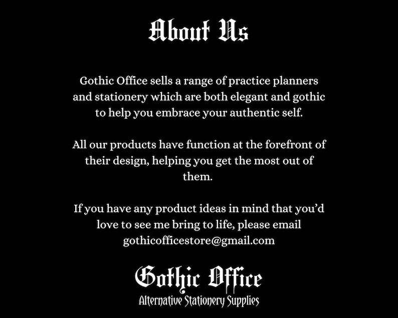 About Gothic Office