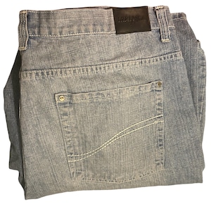 Vintage Y2K Man Alive Baggy Wide Leg Denim Jean Shorts 44
