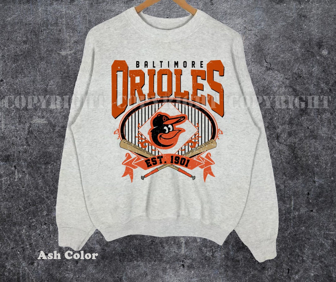 Baltimore Orioles Logo Bird Angry Orioles Chain T-Shirt